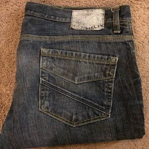 Men’s Helix Distressed Jeans